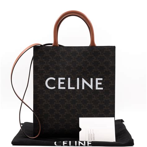 celine small vertical cabas canvas|Celine vertical caba.